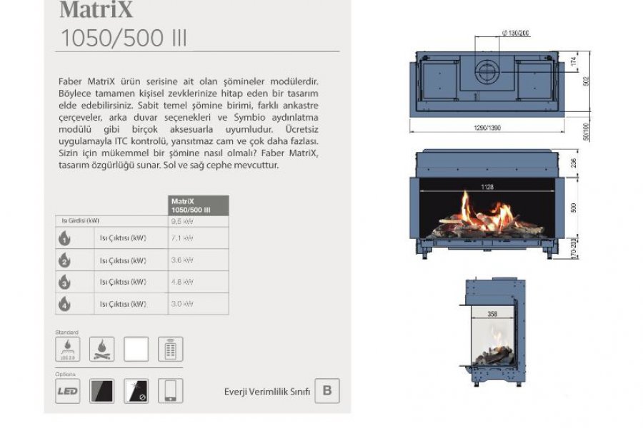 MATRİX 1050/500 U TİPİ 